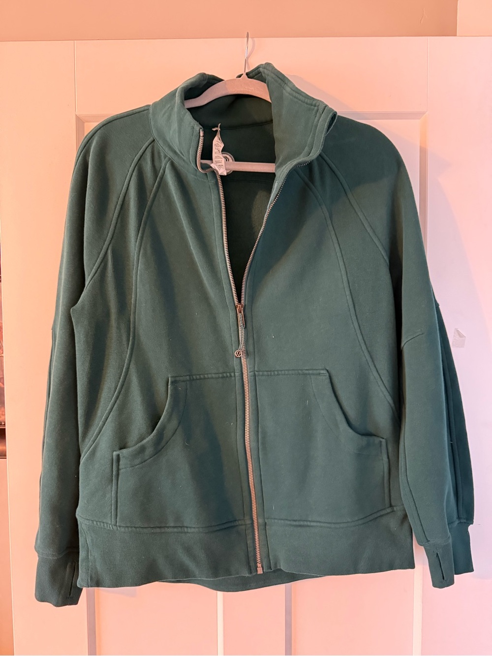 lululemon athletica Deep Green Full-Zip Hoodie